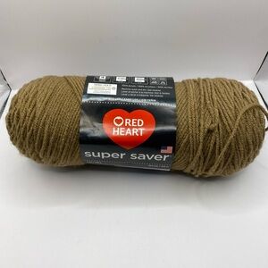 Red Heart Super Saver Skein #0360-Cafe - 7oz, 4 ply, 364 yd